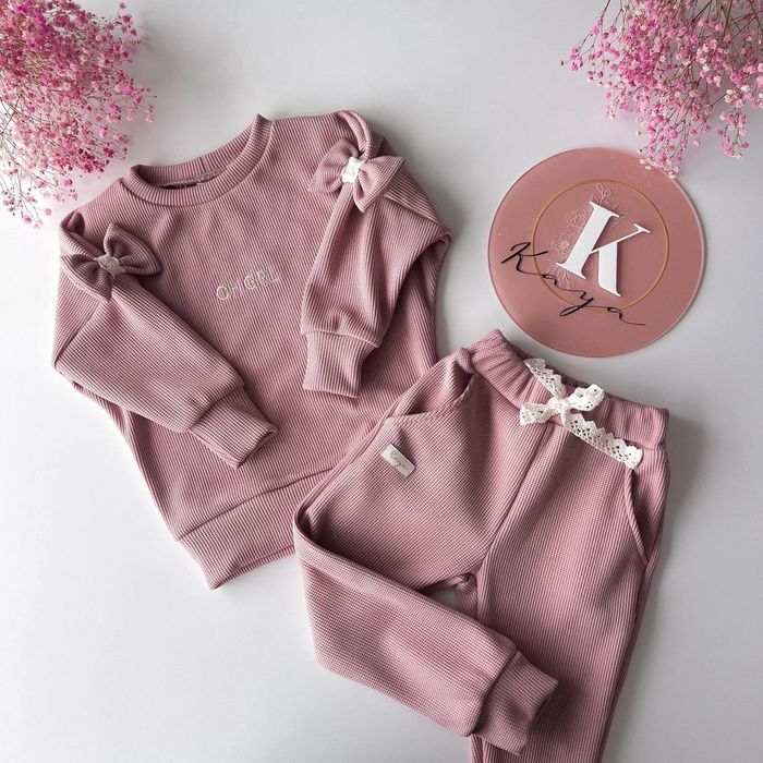 Nowy Komplet dres Kaya Bluza + spodnie 104cm