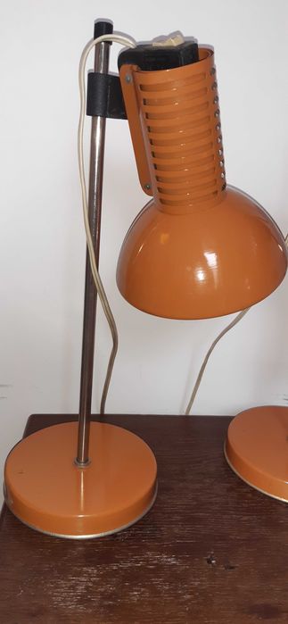 Lampki biurkowe ART - 2 szt. lata 80