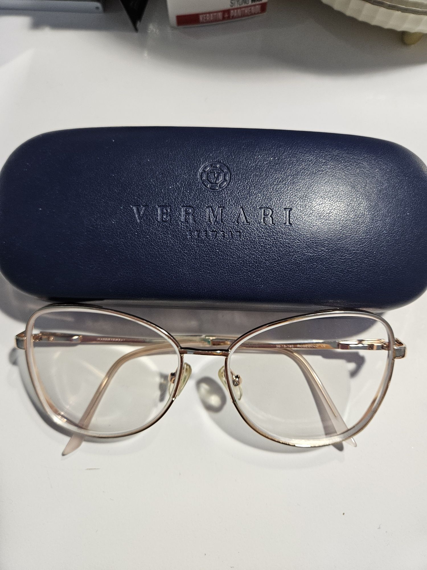 MASSI Eyewear/RoseGold/Nikiel Free/oprawki damskie (antyalergiczne)