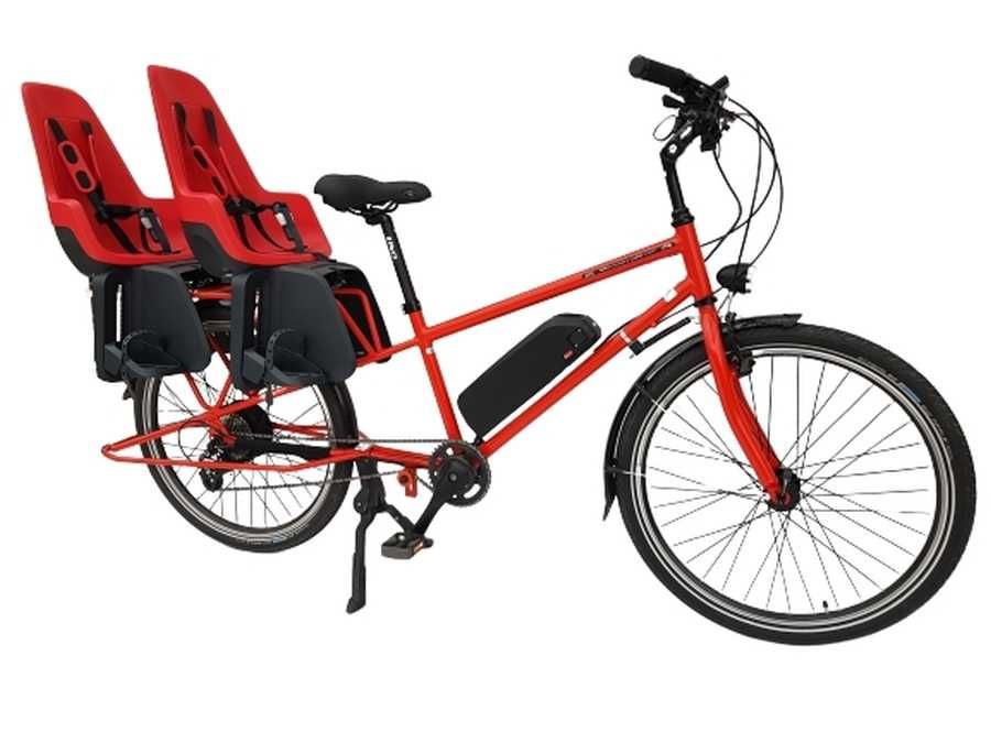 Rower rodzinny 1.0 E-bike elektryczny Kargo Cargo do przewozu dzieci