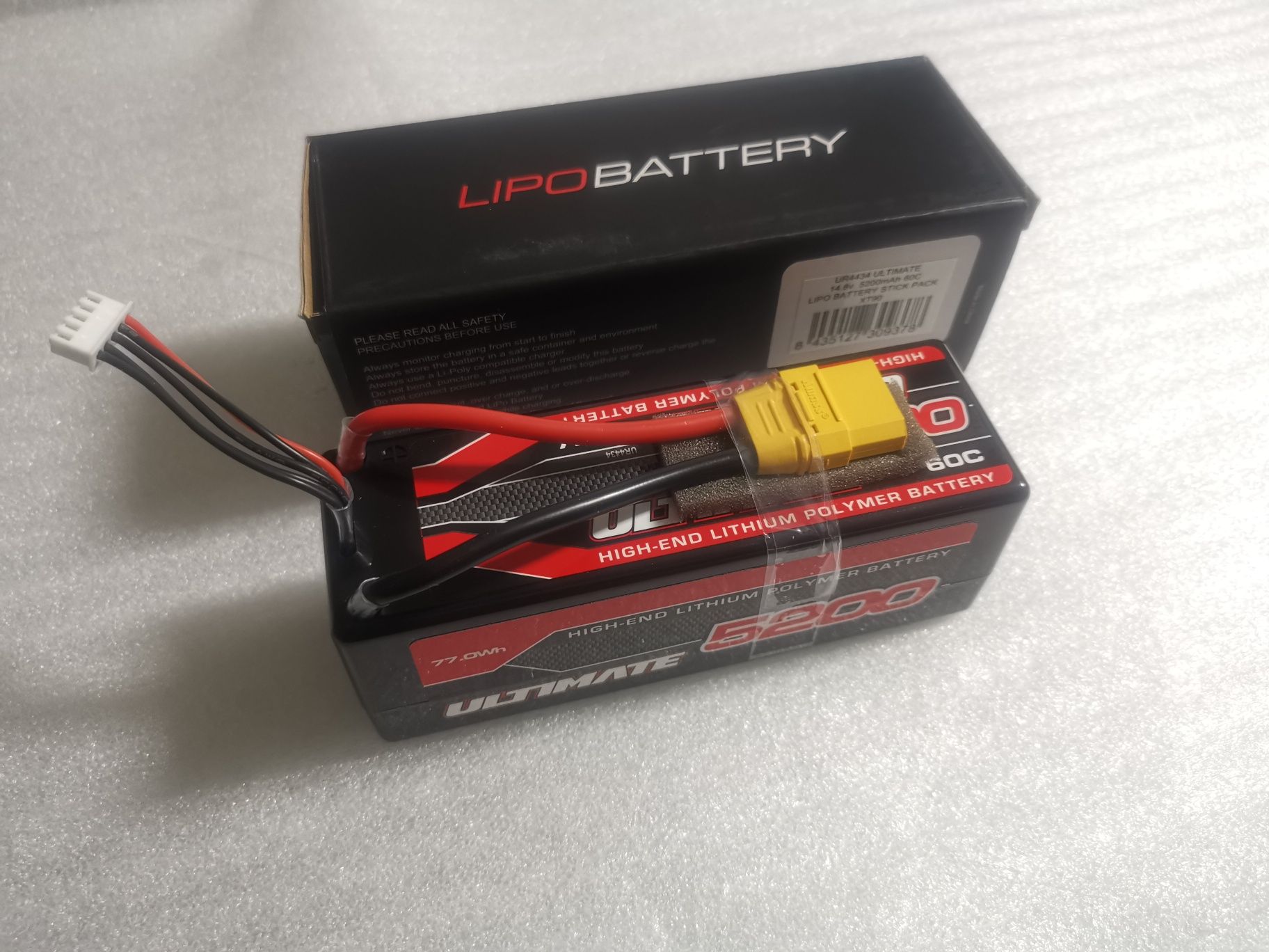 Baterias RC Li-po 3S 4S várias capacidades Gens Ace Ultimate lipo