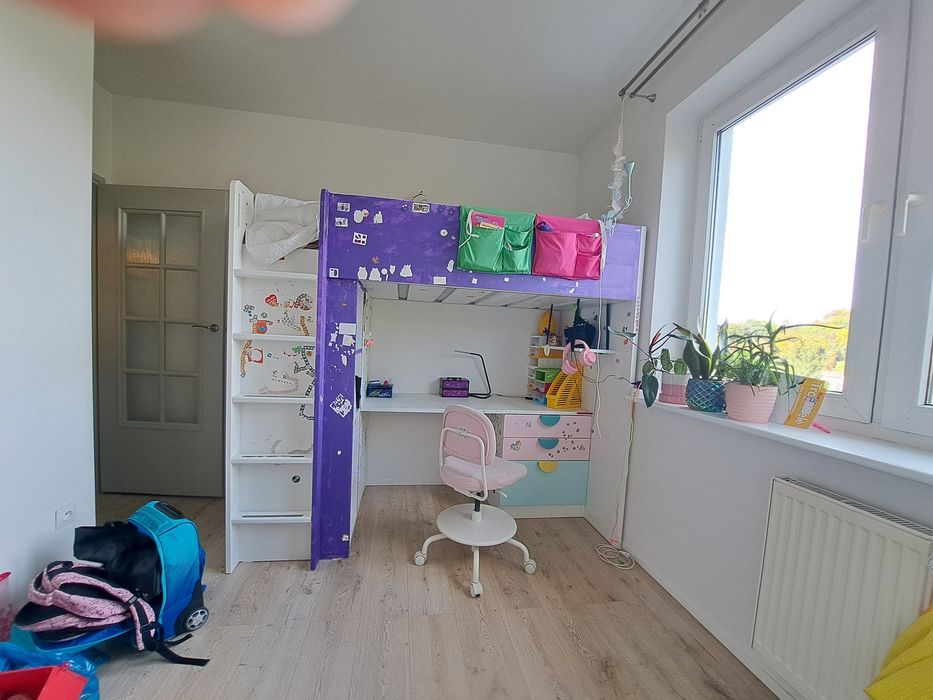 Oddam łóżko piętrowe IKEA i krzesło