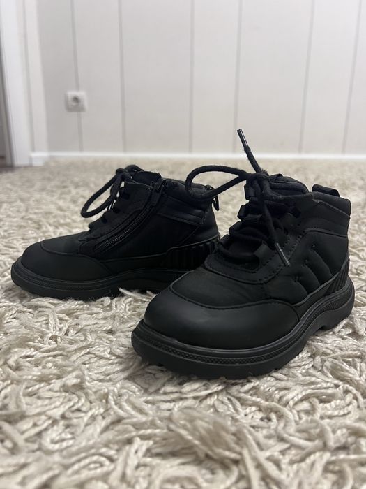 Чобітки ботинки Zara для хлопчика осінь