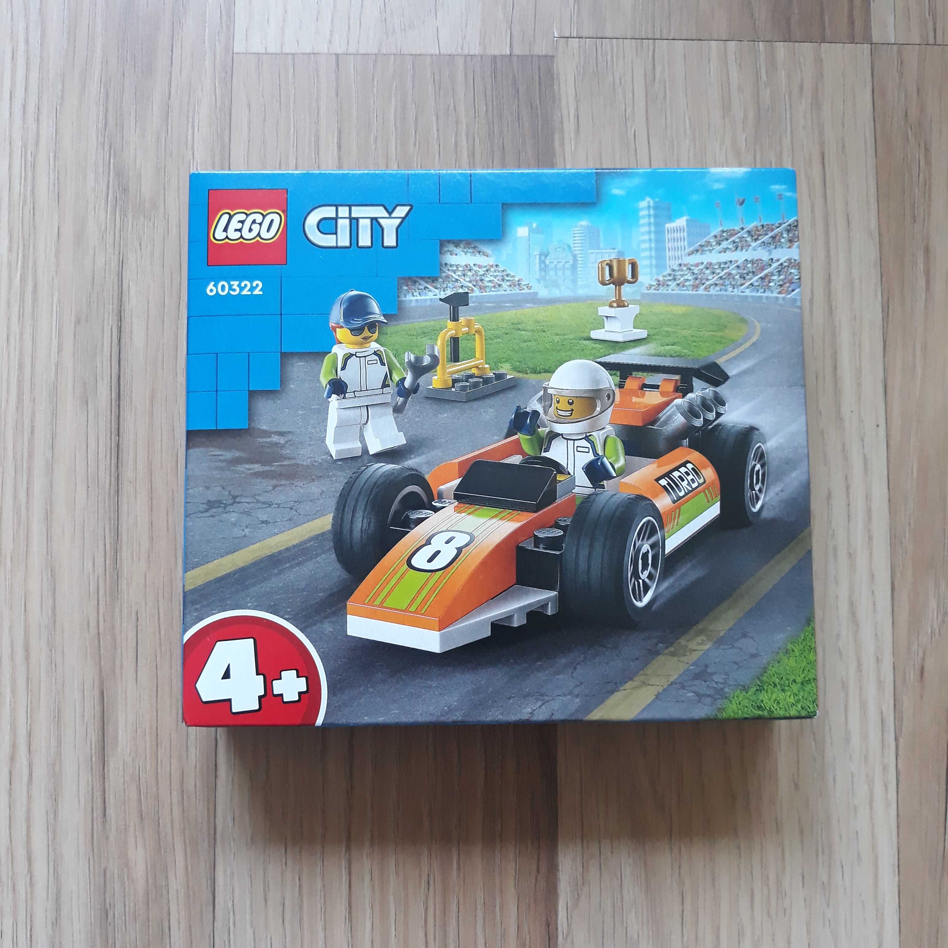 Klocki Lego City 60322 samochód pojazd auto zabawka wyscigowka