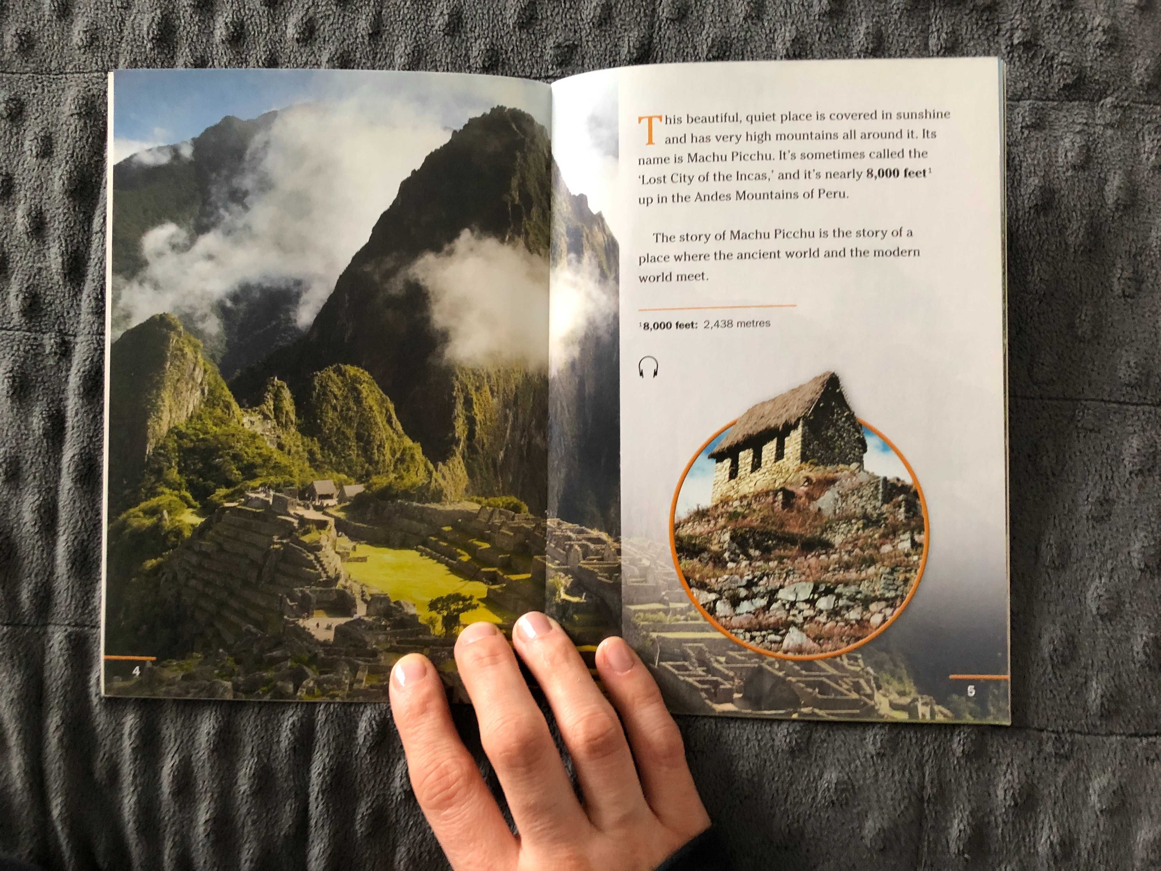 The lost city of Machu Picchu książeczka + DVD + lesson planner A2