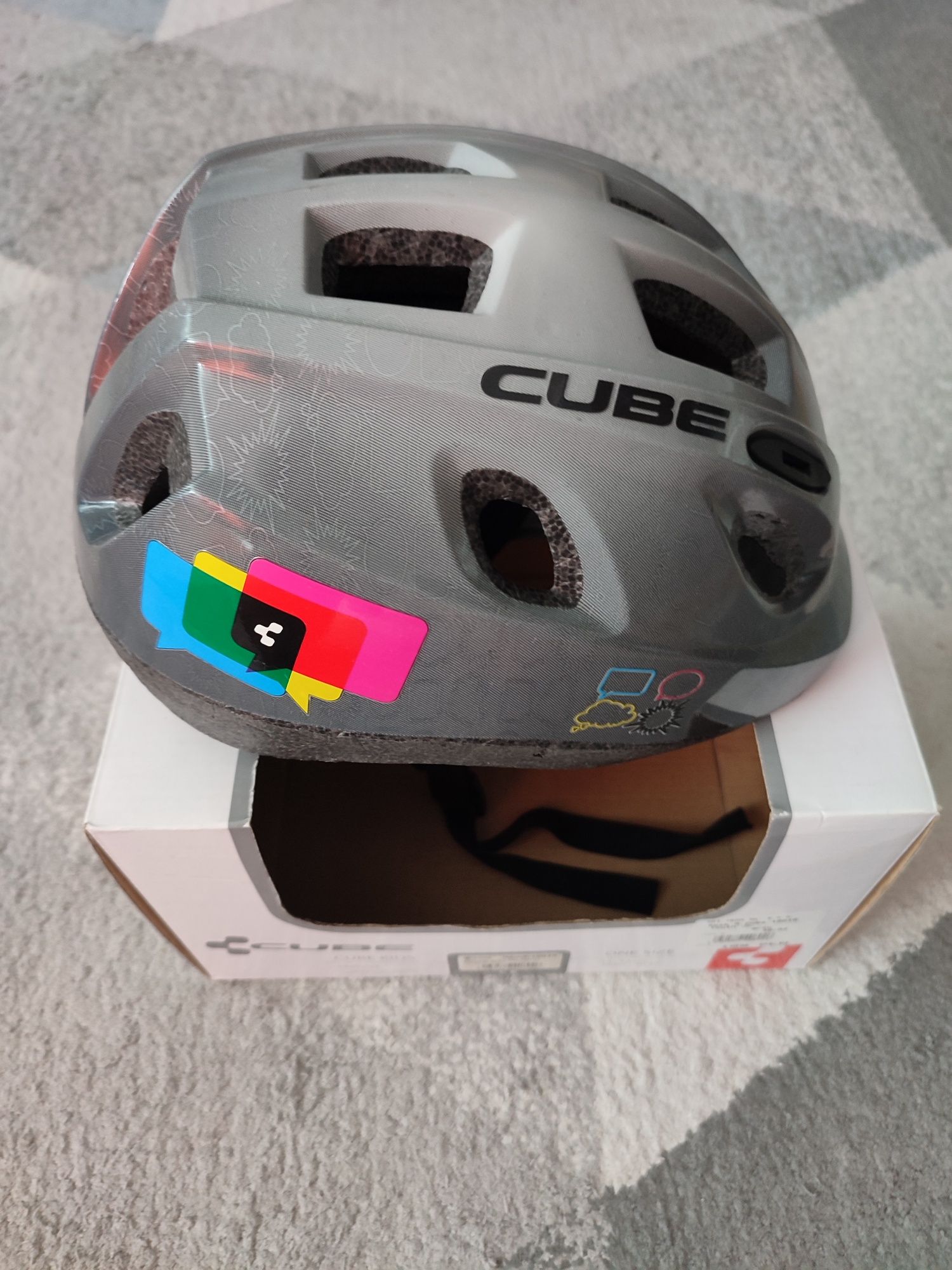 Kask rowerowy Cube dziecięcy, unisex, junior