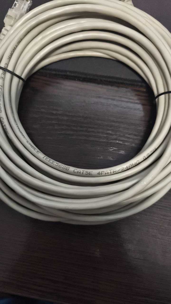 Патч-корд Atcom CAT5e RJ45 UTP 10 м Сірий