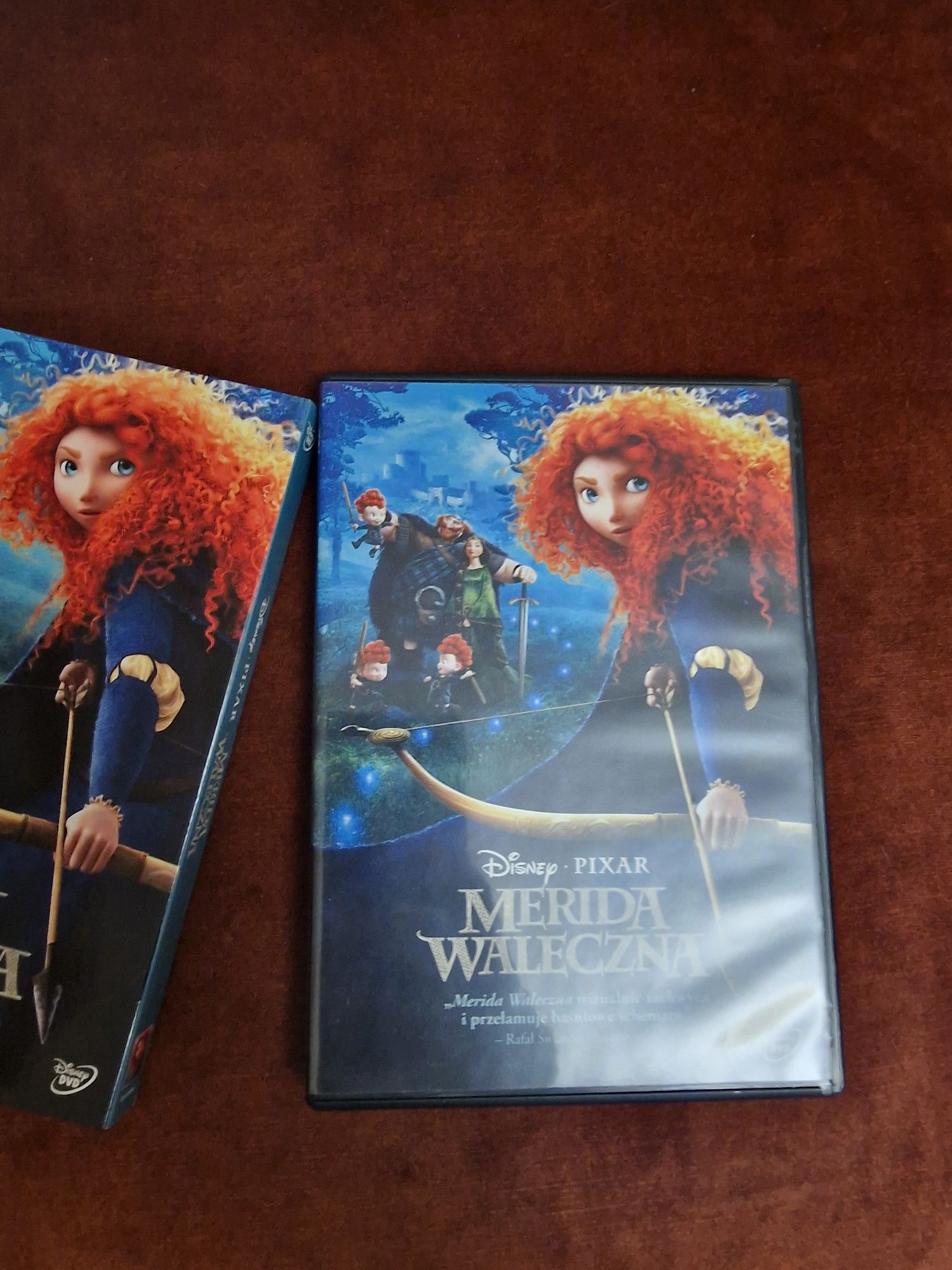 Merida waleczna płyta DVD Disney Pixar