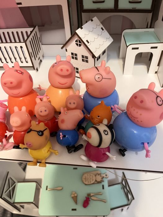 Pepa pig. Герої з мультфільма свинка пепа