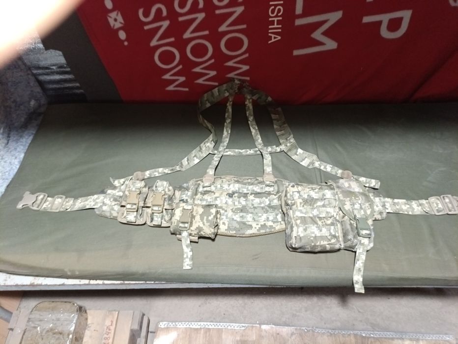 РПС с подсумками и активными наушниками