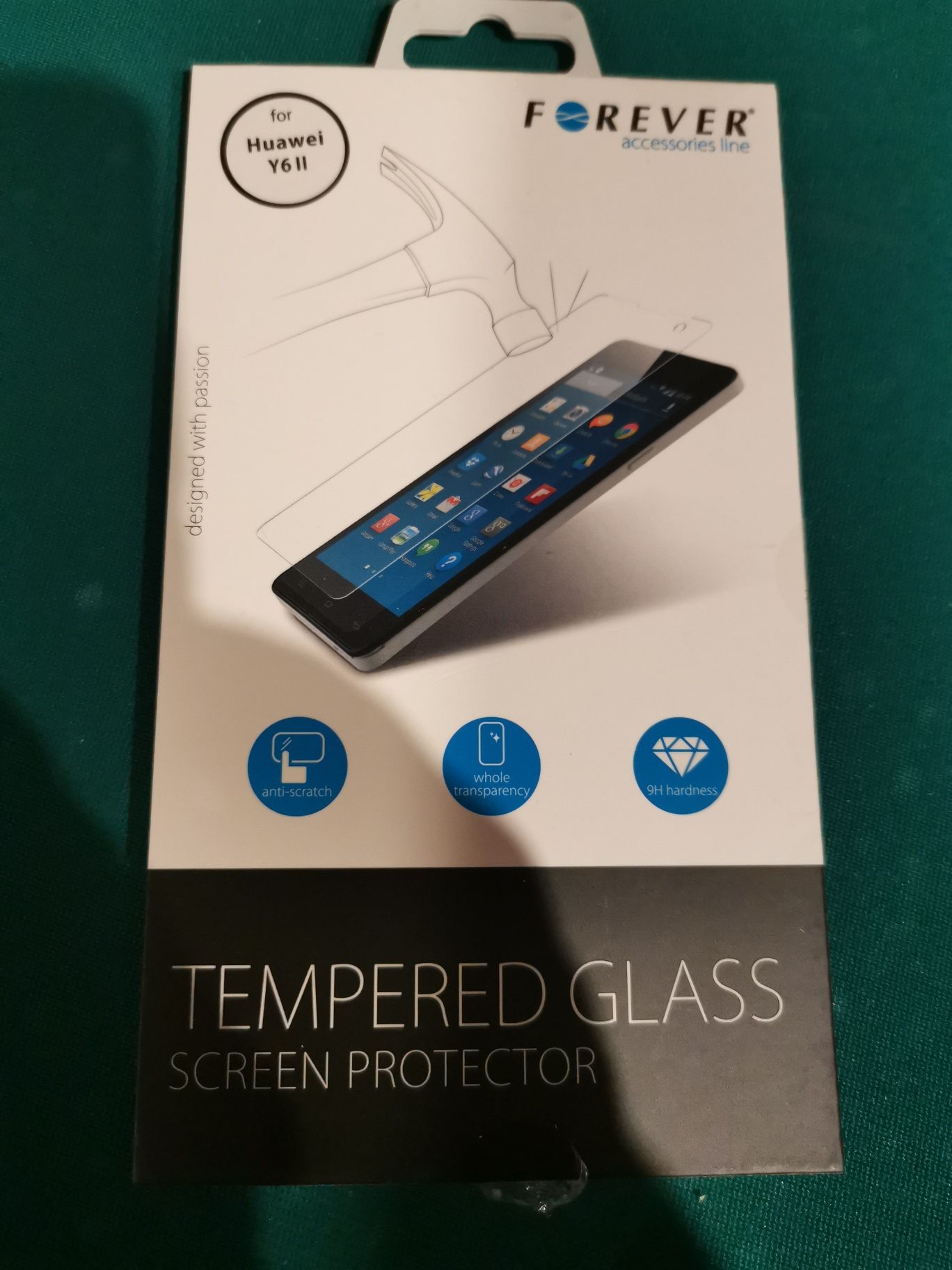 Komplet 25 sztuk szkło hartowane glass 9h do Huawei Y6 II