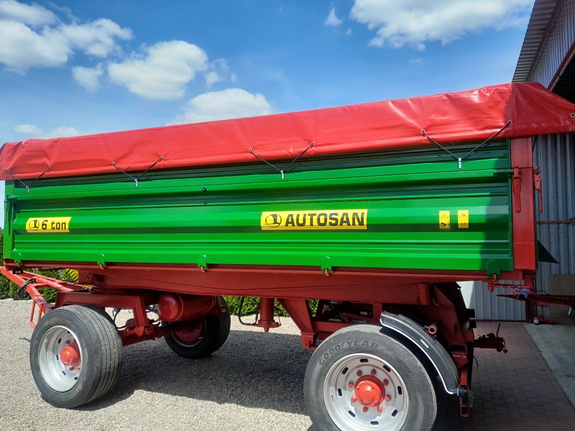 Przyczepa autosan d55 6ton d47 pronar