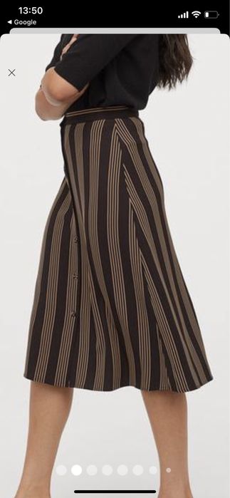 Спідниця міді h&m