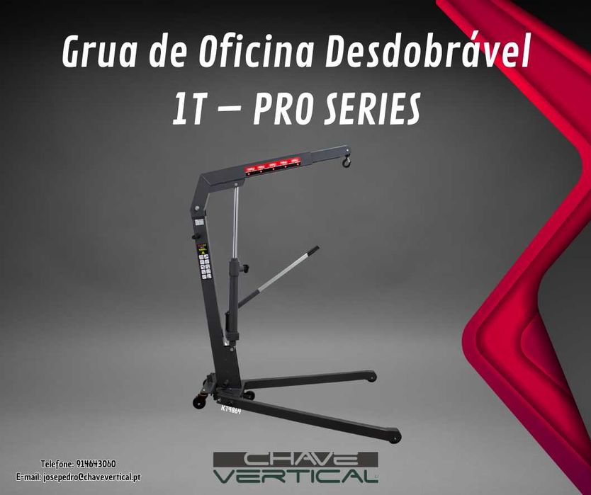 Grua de Oficina Desdobrável 1T – PRO SERIES  JR19