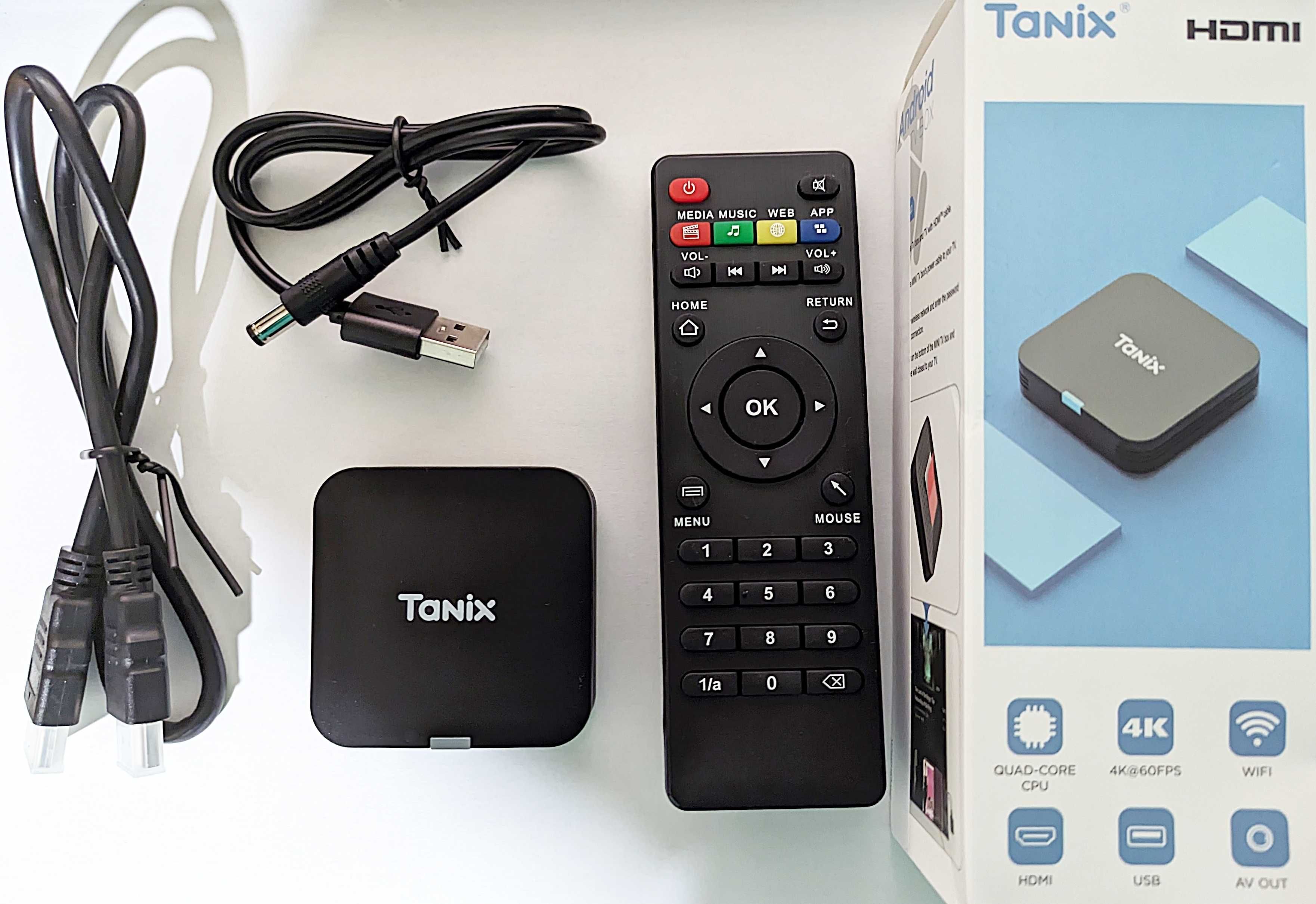 TV Box Tanix TX1 2/16 H313 Android 10 Смарт ТВ Бокс Приставка