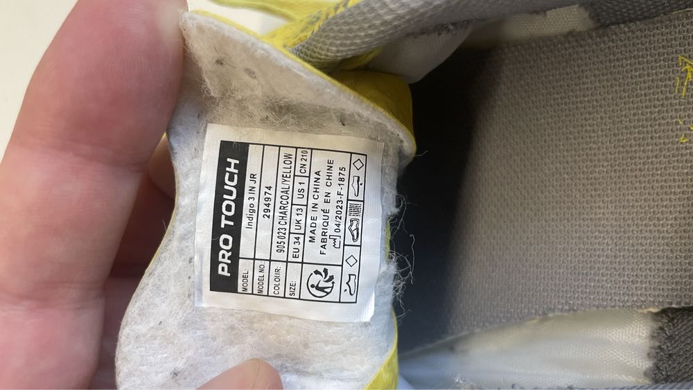 Бутсы, копы, Футзальная обувь Pro Touch Indigo 3 IN JR