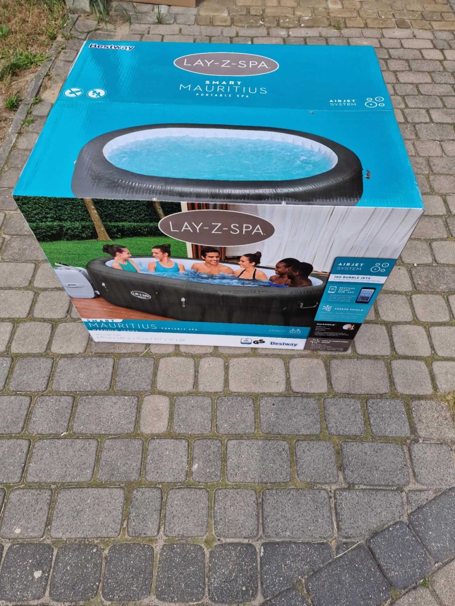 Jacuzzi Ogrodowe Bestway Dmuchane Lay-z Spa Mauritius