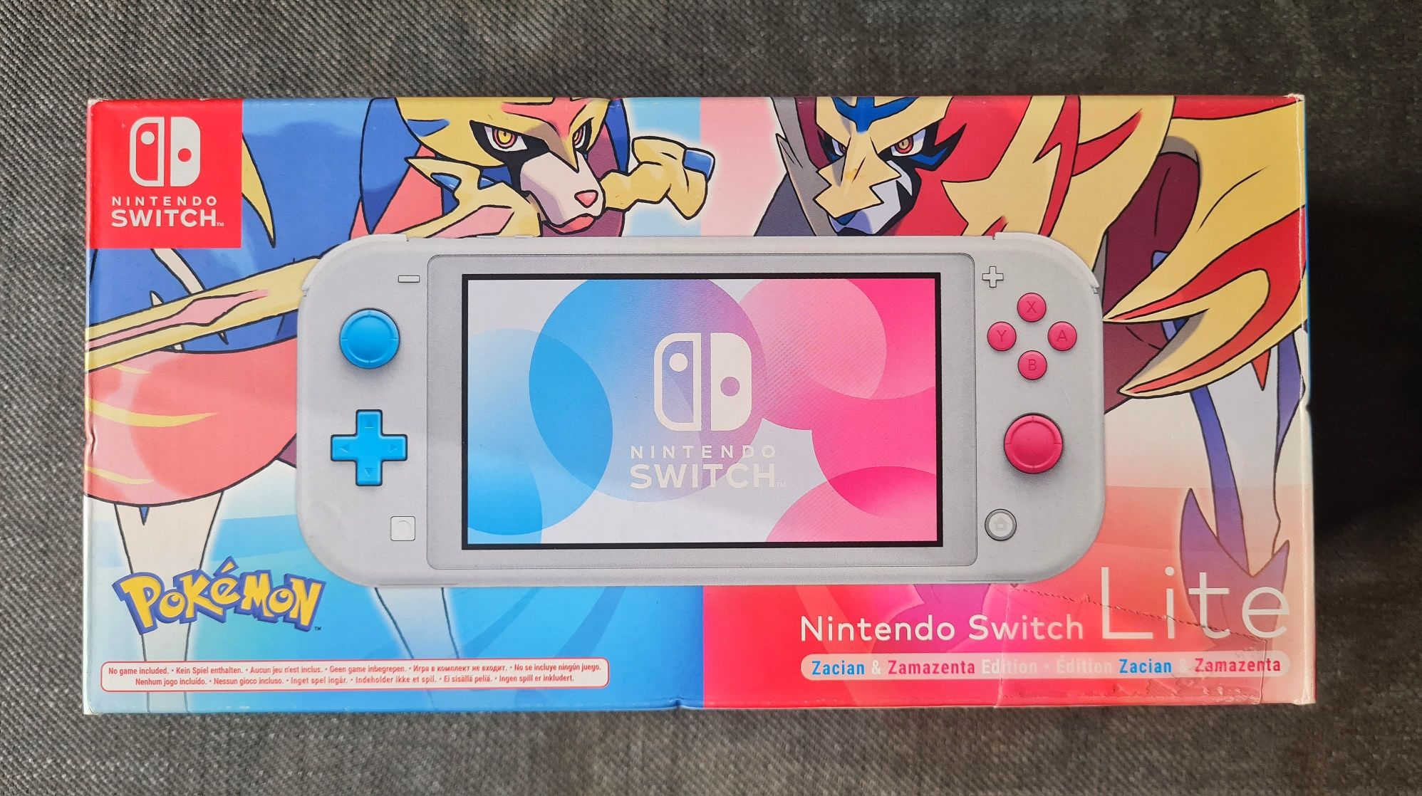 Nintendo Switch Lite Zacian & Zamazenta Edition