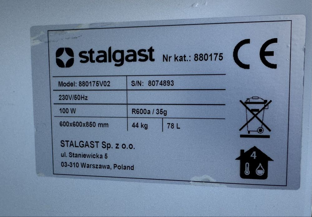 Lodówka Stalgast