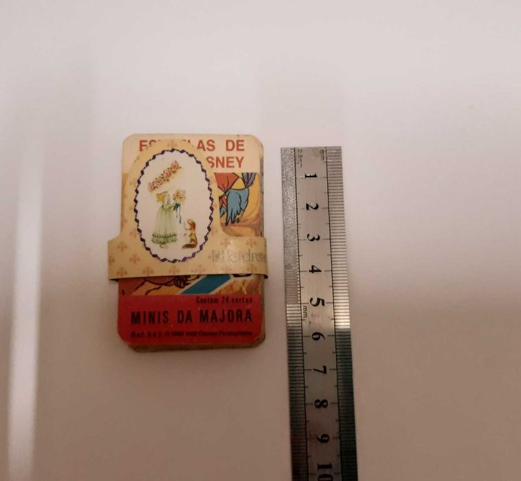 Jogo de cartas infantil anos 80