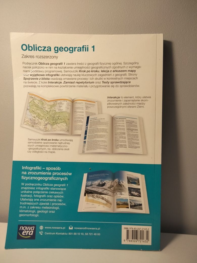 Podręcznik Oblicza Geografii 1 zakres rozszerzony