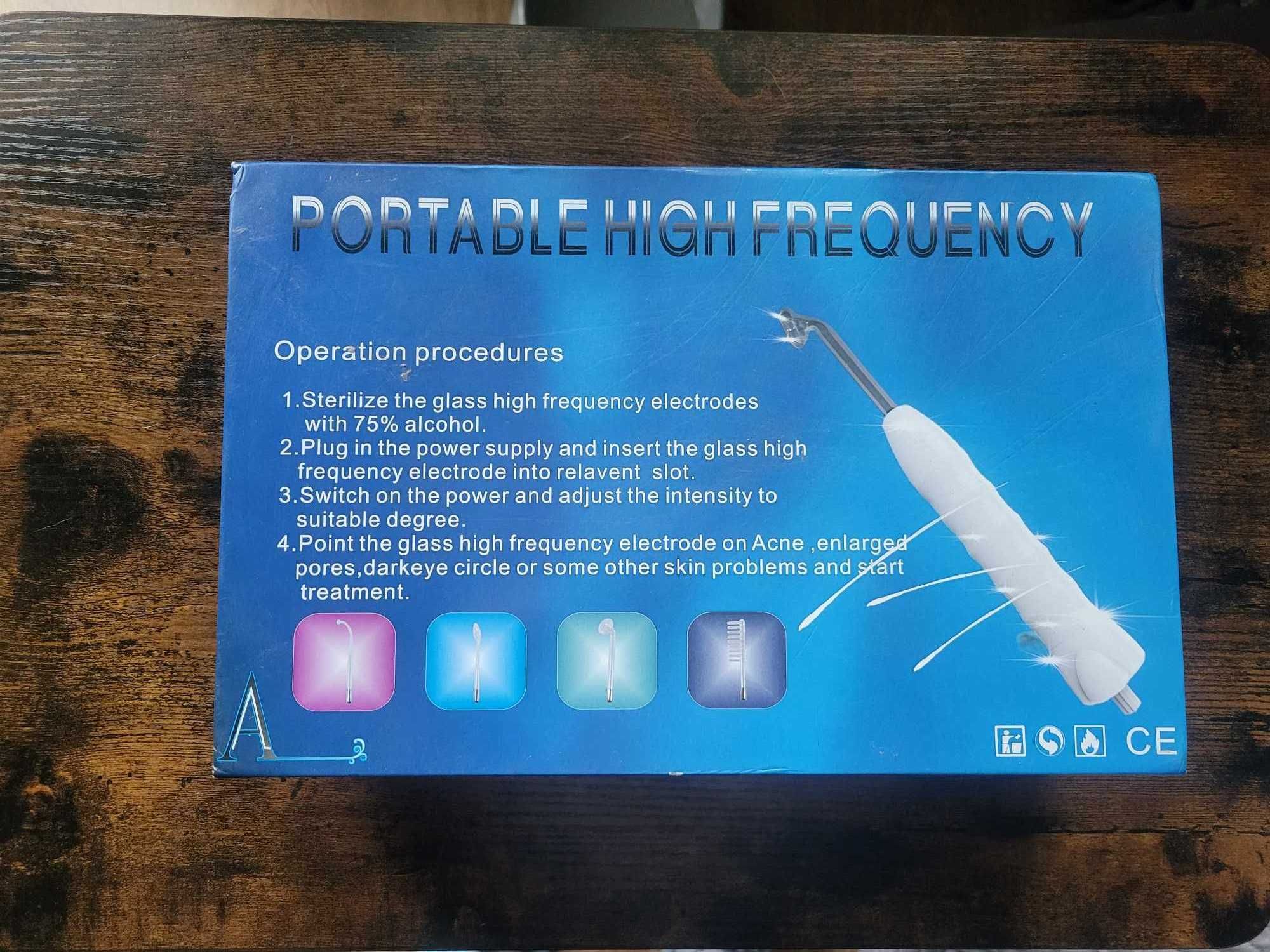 Urządzenie do darsonwalizacji HIGH FREQUENCY Facial Machine Portable