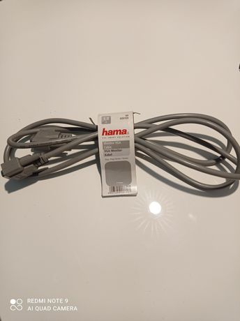 Kabel łączący telewizor z komputerem firmy Hama 1,8m