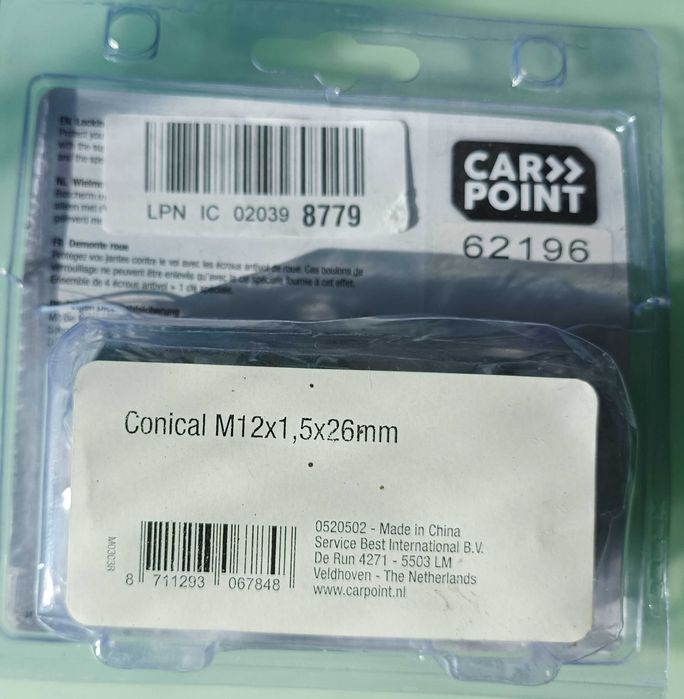 PARAFUSOS Segurança Roda