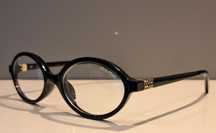 **MIU MIU czarne nowe jajeczka okulary zerówki zlote logo oprawki