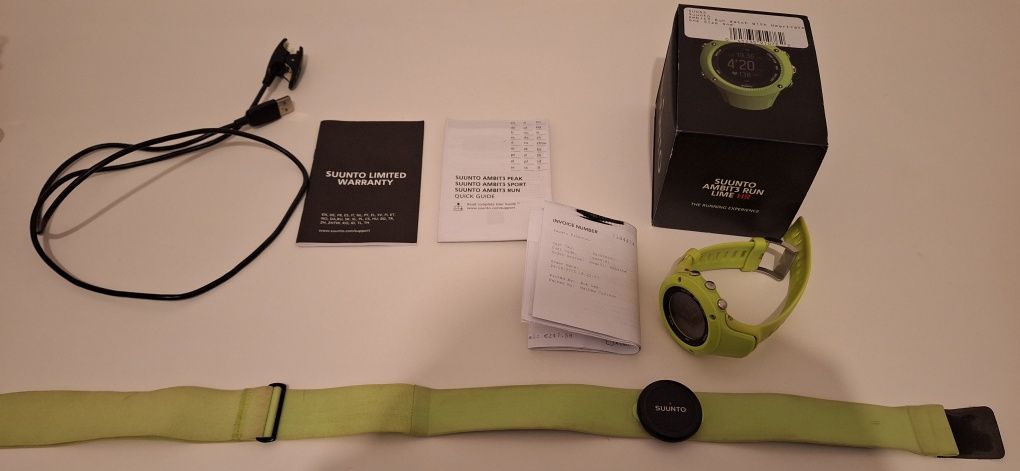 Suunto Ambit 3 Run Lime + banda