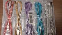 Super Zestaw 5x Kabel Lightning do iPhone / iPad - Kolorowe