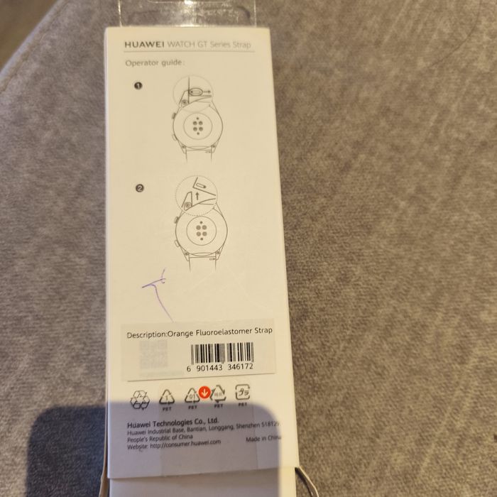 Pulseira smartwatch marca Huawei