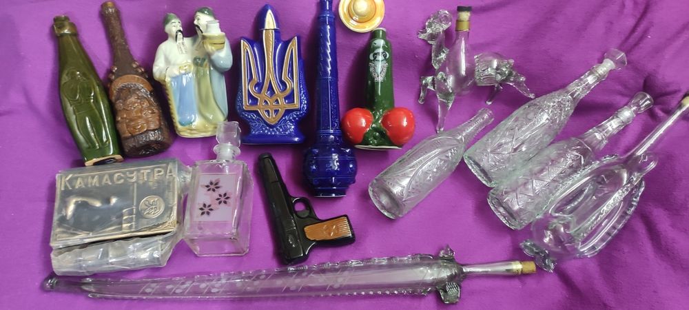 Штофы и бутылки эксклюзивные