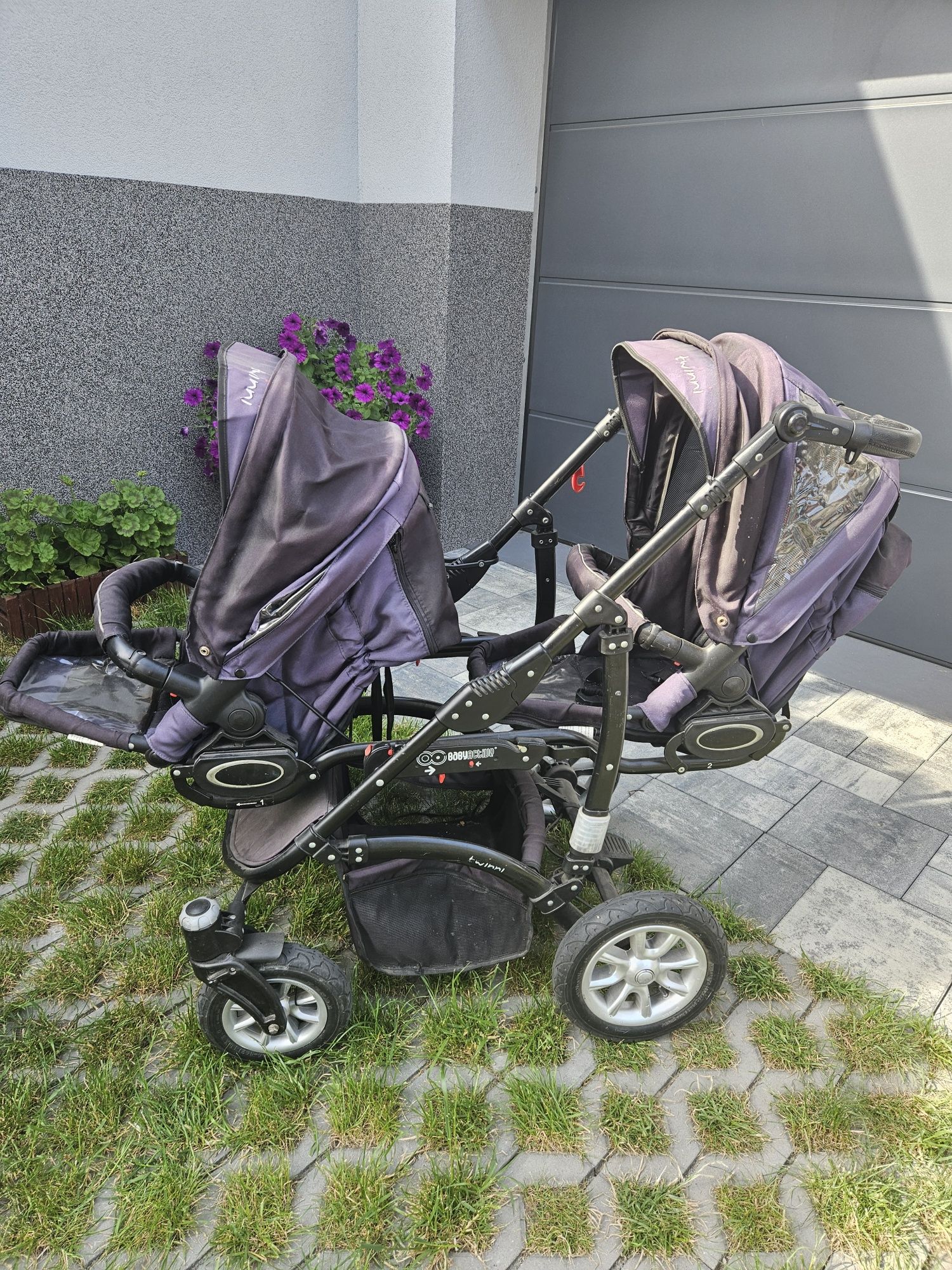 Wózek rok po roku Baby Active Twinni