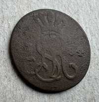 Монета 1 грош 1784 рік Польща
