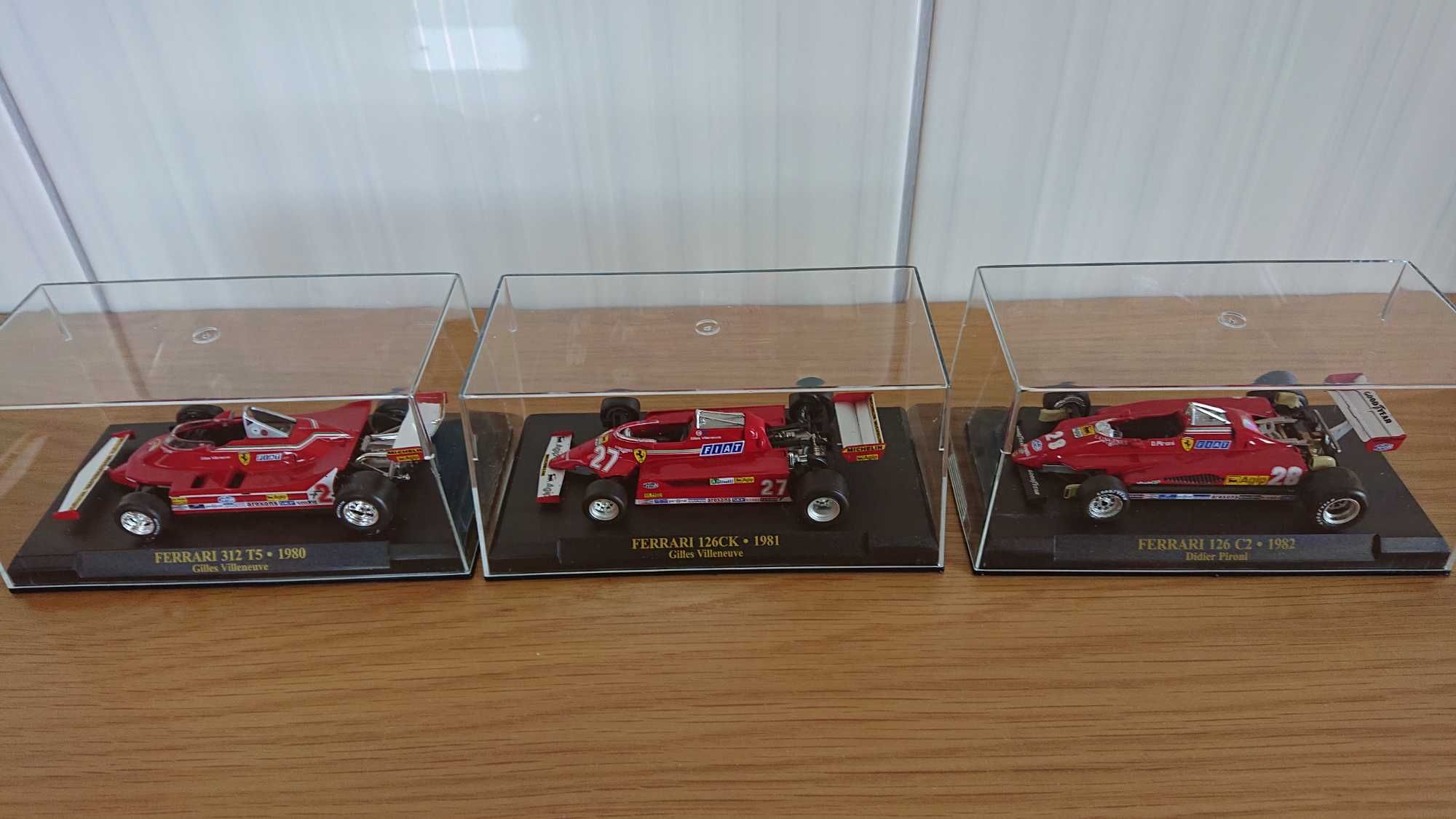 Ferrari Formula 1 (escala 1/43) - 1980 a 1997
