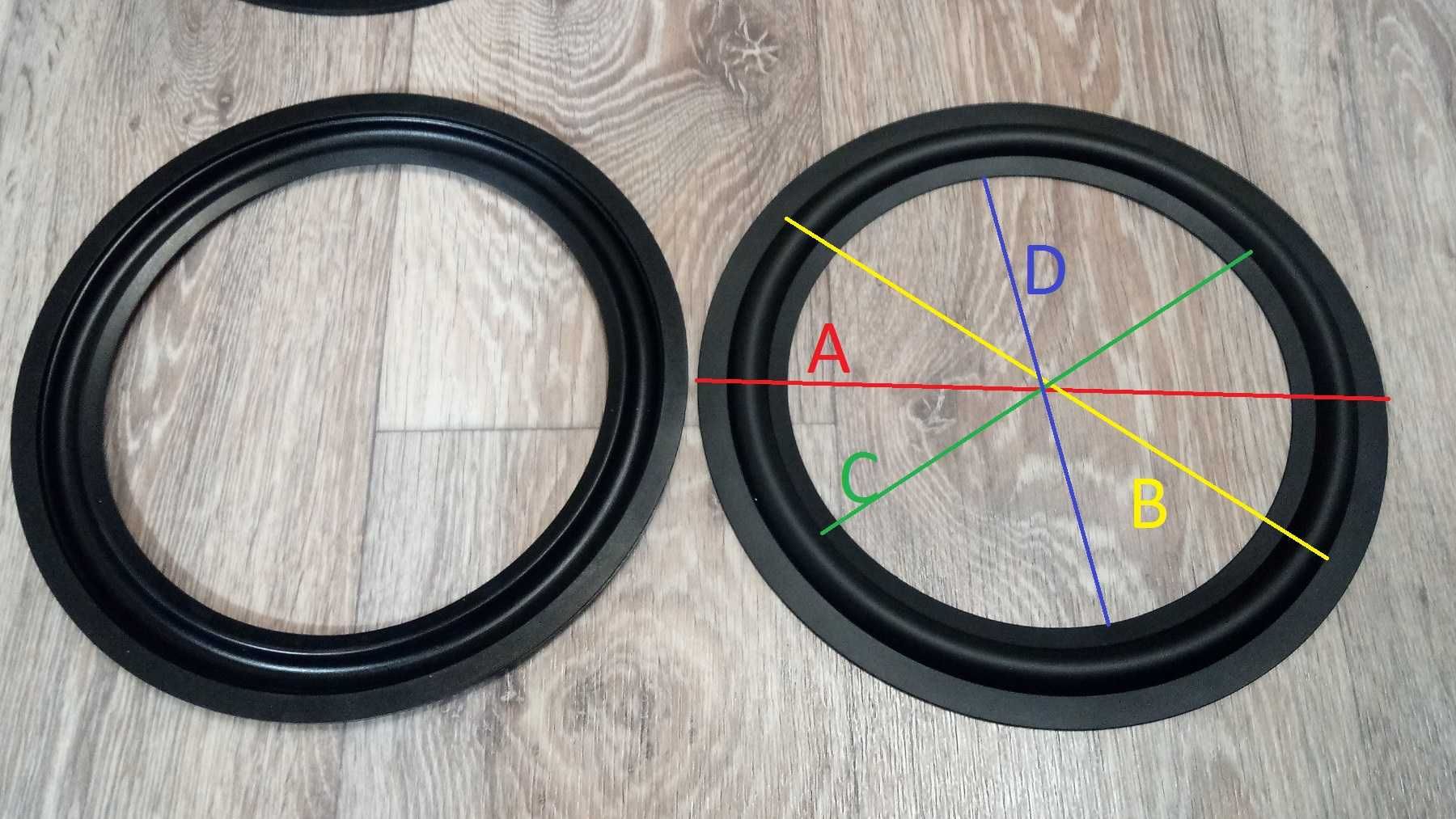 Підвіси на динаміки 8", 10 " (Гума).