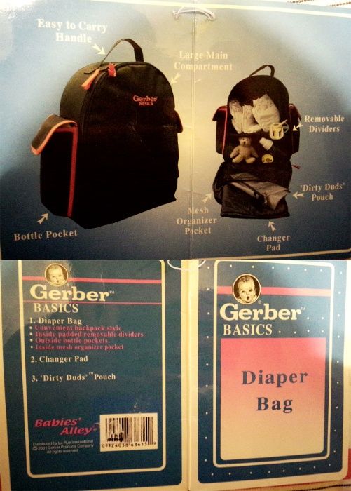 Рюкзак для мамы Gerber basics. 14л