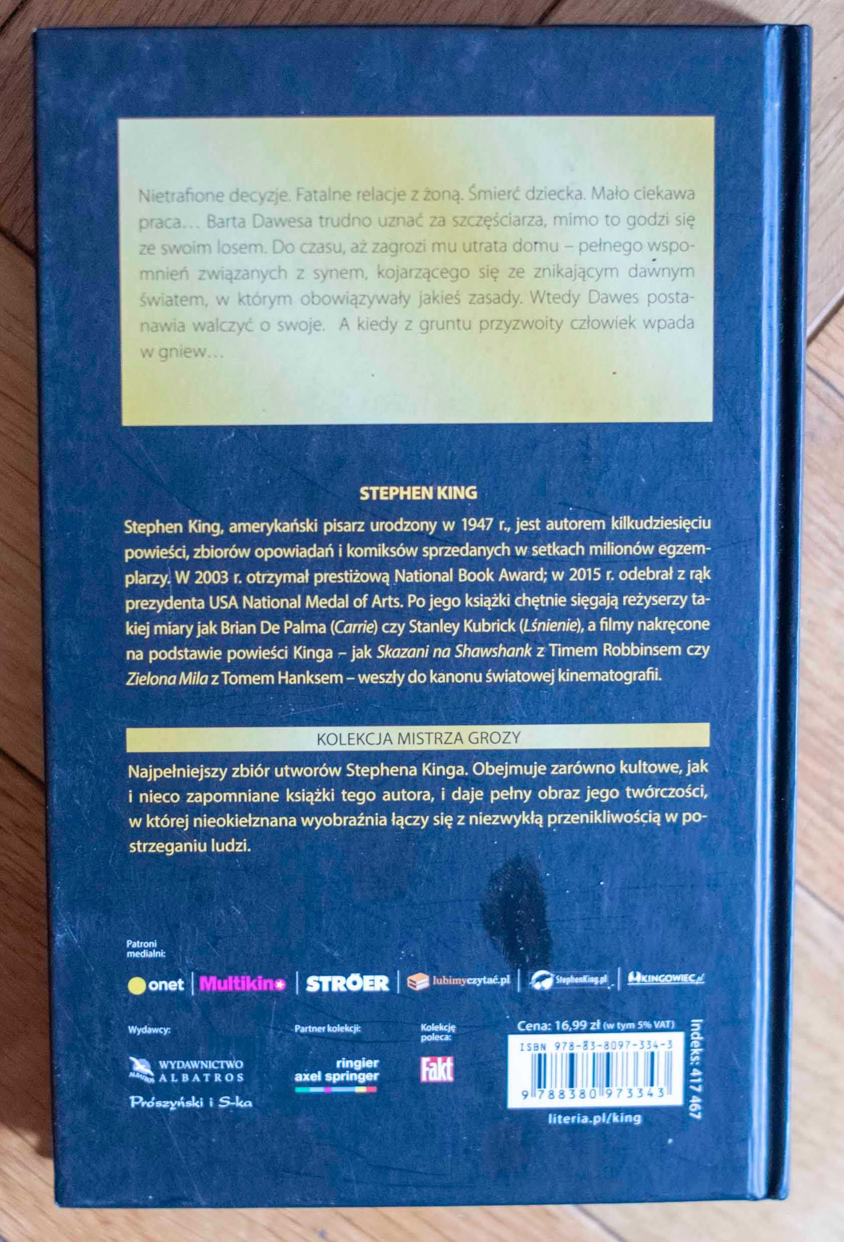 Stephen King Bachman Ostatni bastion Barta Dawesa Kolekcja Mistrza Gro