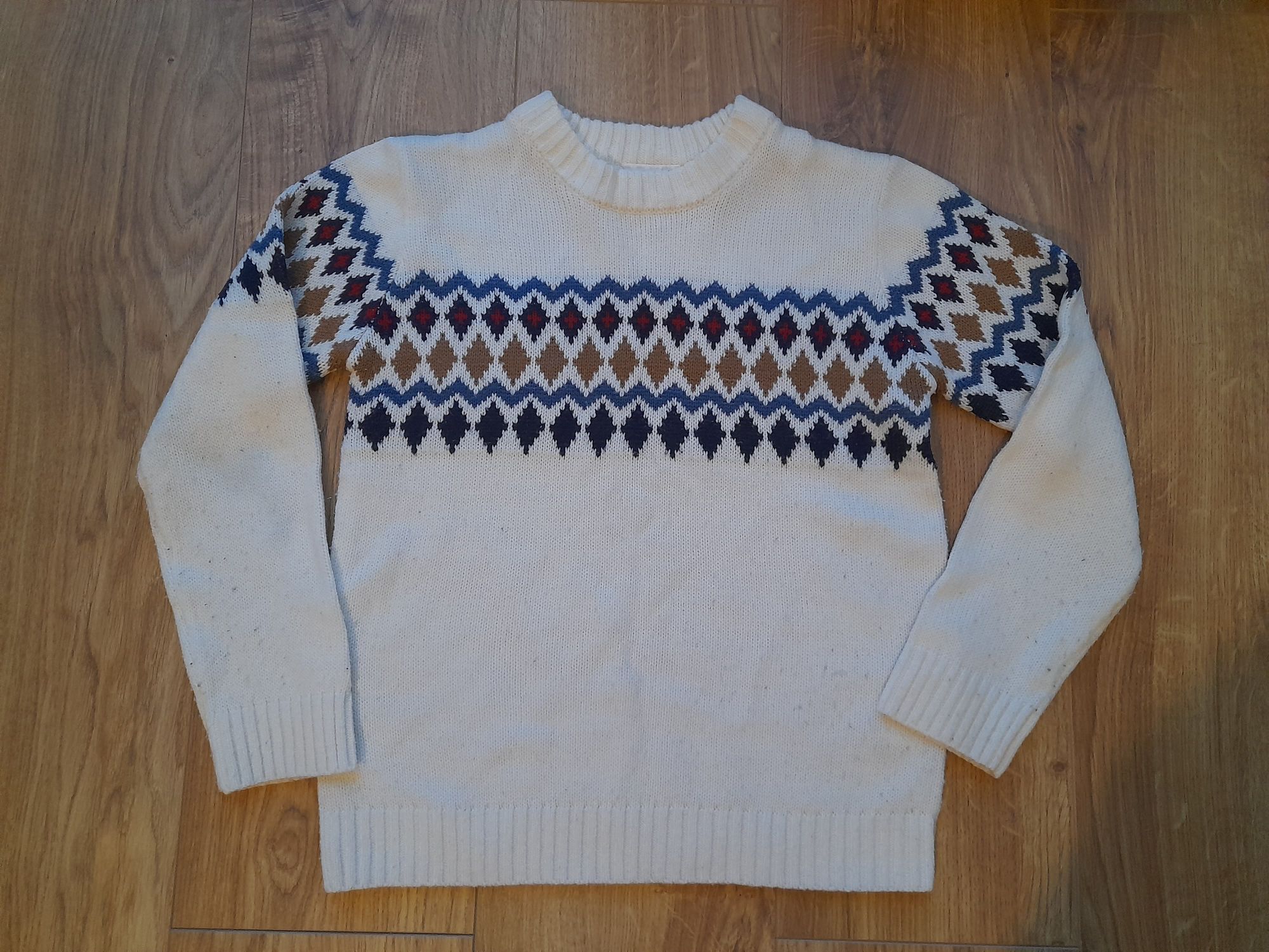 Sweter z wzorem Coccodrillo r.140 na chlopca