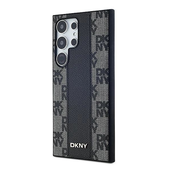 Etui DKNY Leather Checkered Mono Pattern MagSafe na Samsung Galaxy S24