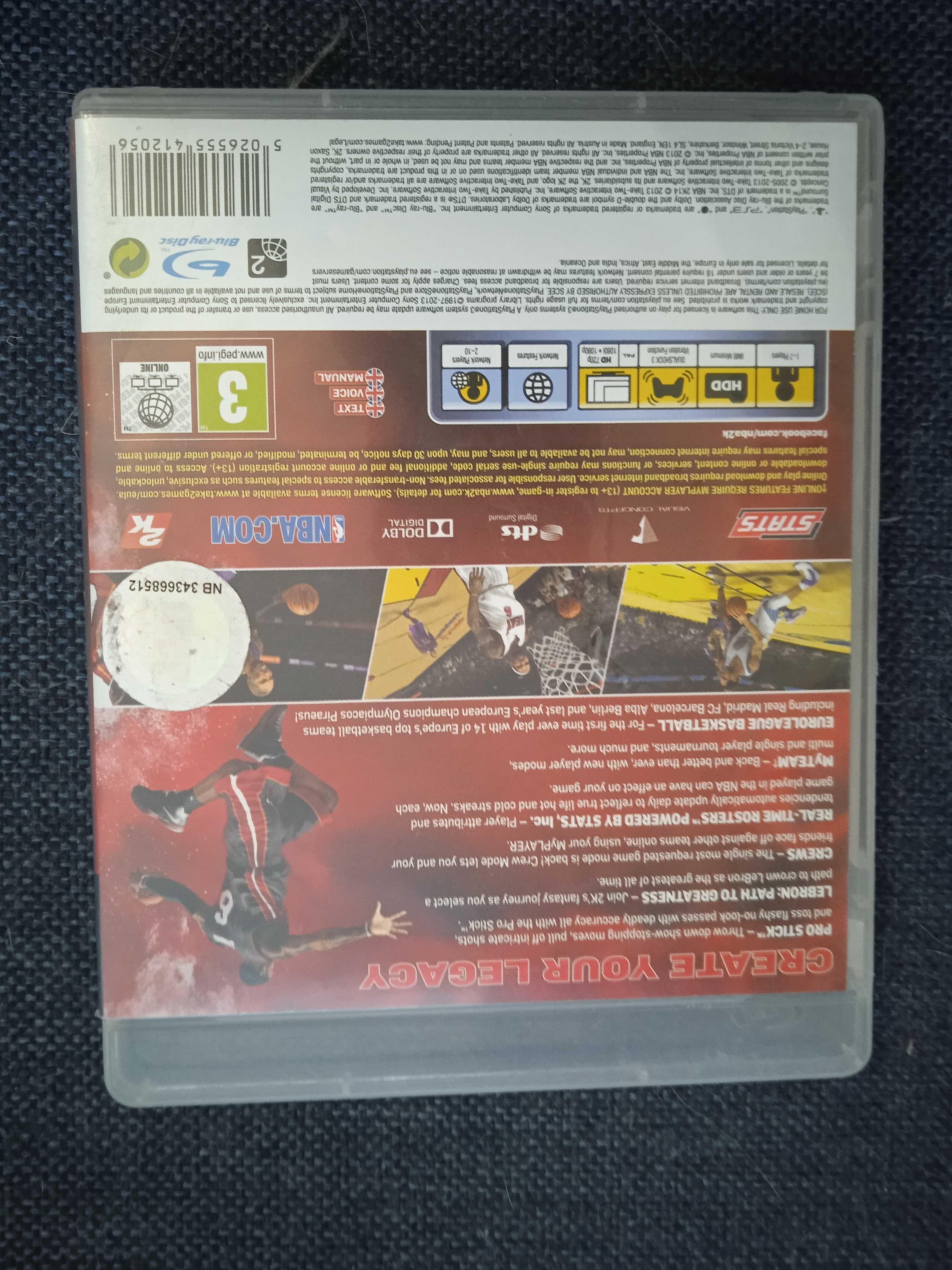 NBA 2K14 PS3 (Visual Concepts)
