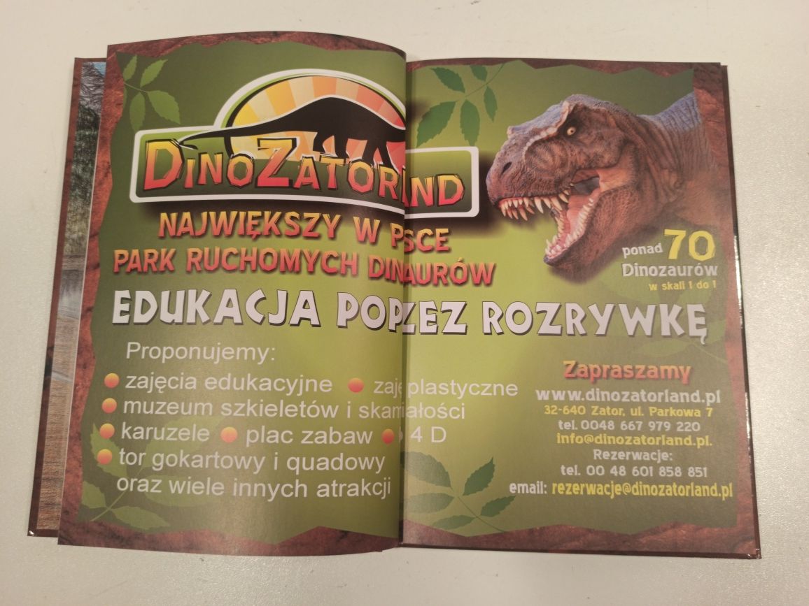 Książka Atlas Dinozaurów wydawnictwo Pascal