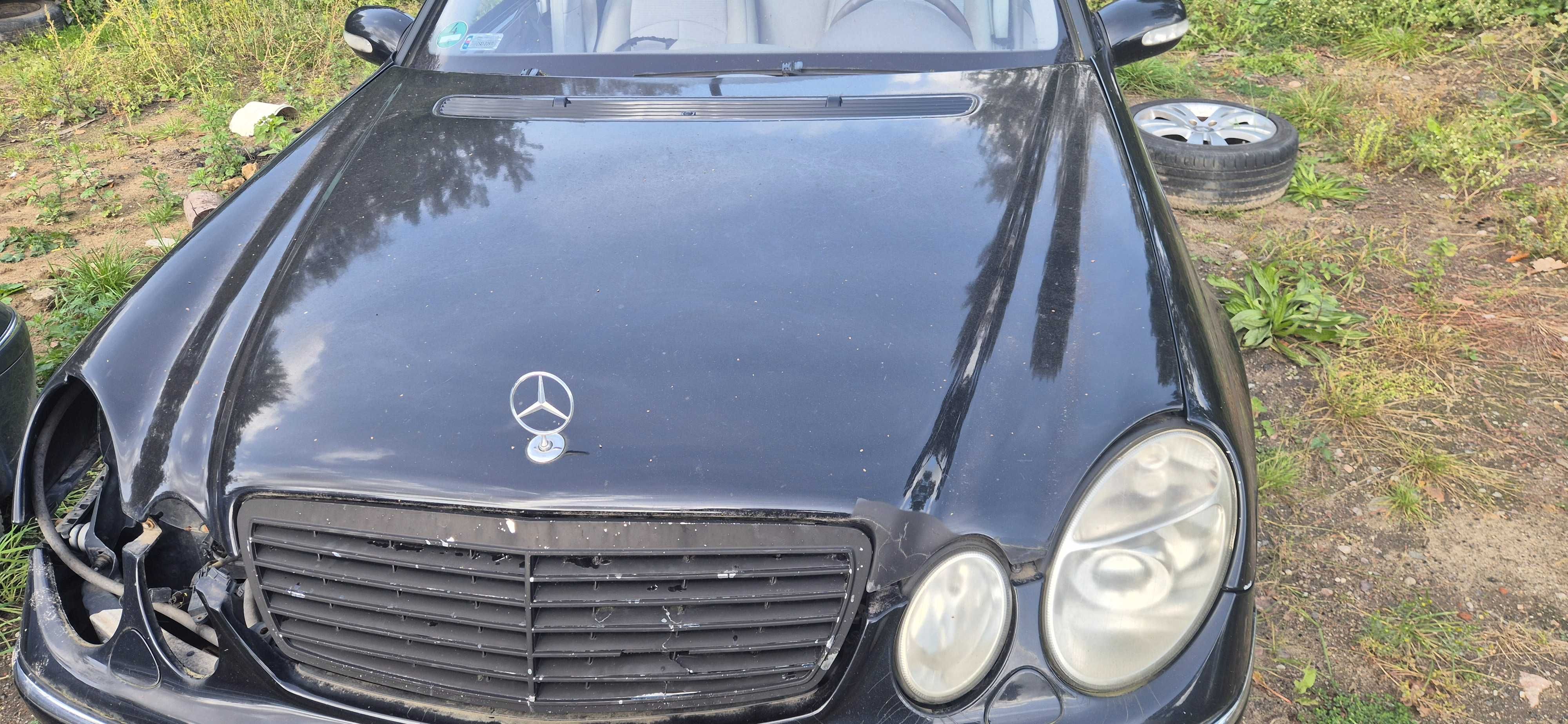Mercedes w211 3.0 v6 diesel C197 maska zderzak lampa kombi