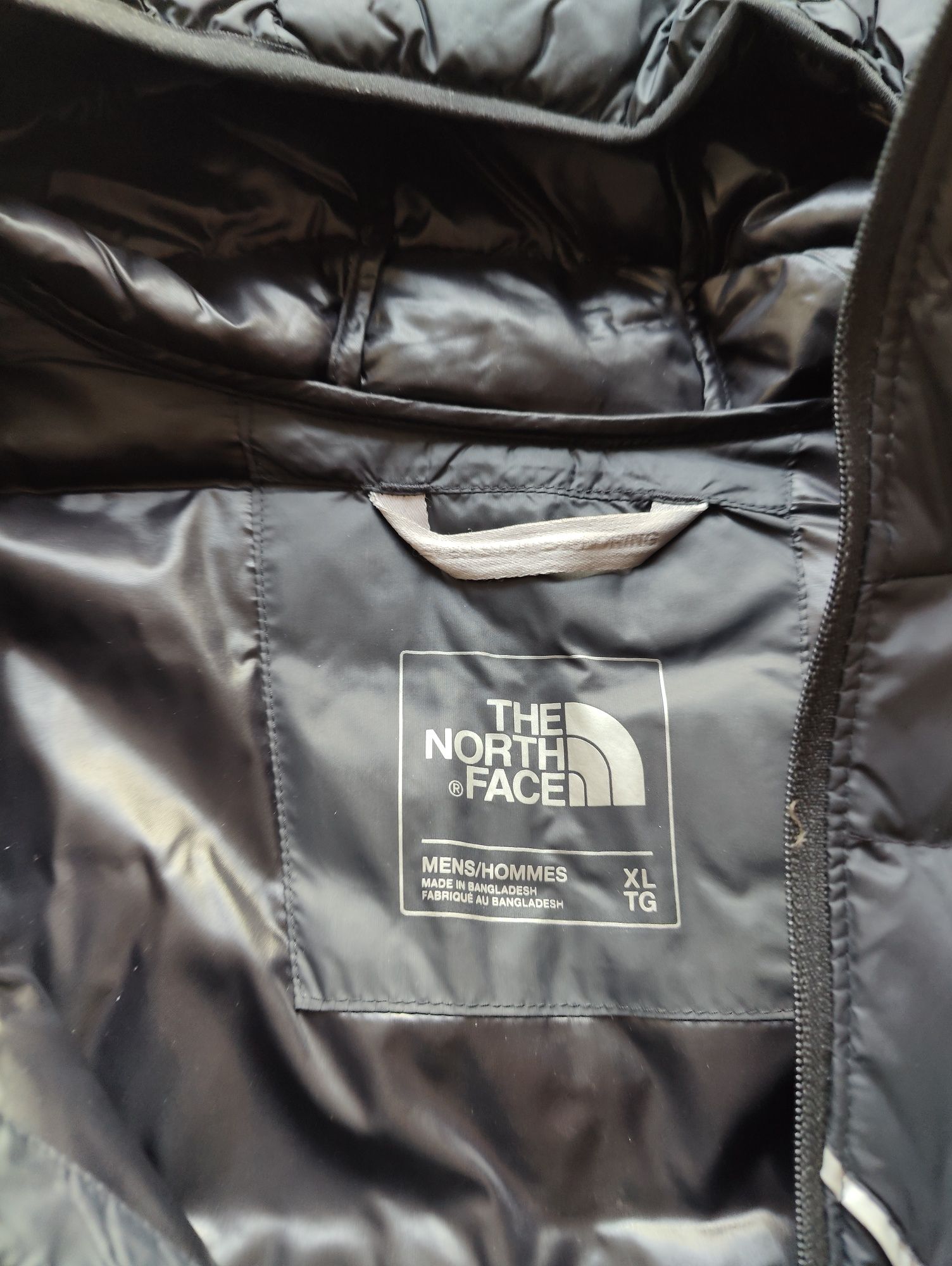 The North Face kurtka zimowa naturalne wypełnienie pierze pióra