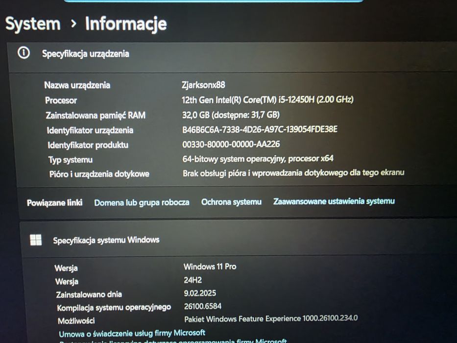 MSI Cyborg 15 A12 + Podkładka chlodzaca + Monitor 24' LG 144 Hz