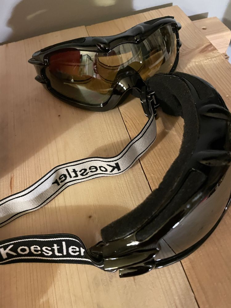 Kask narciarski wadze 500 juniorski plus gogle i rękawiczki