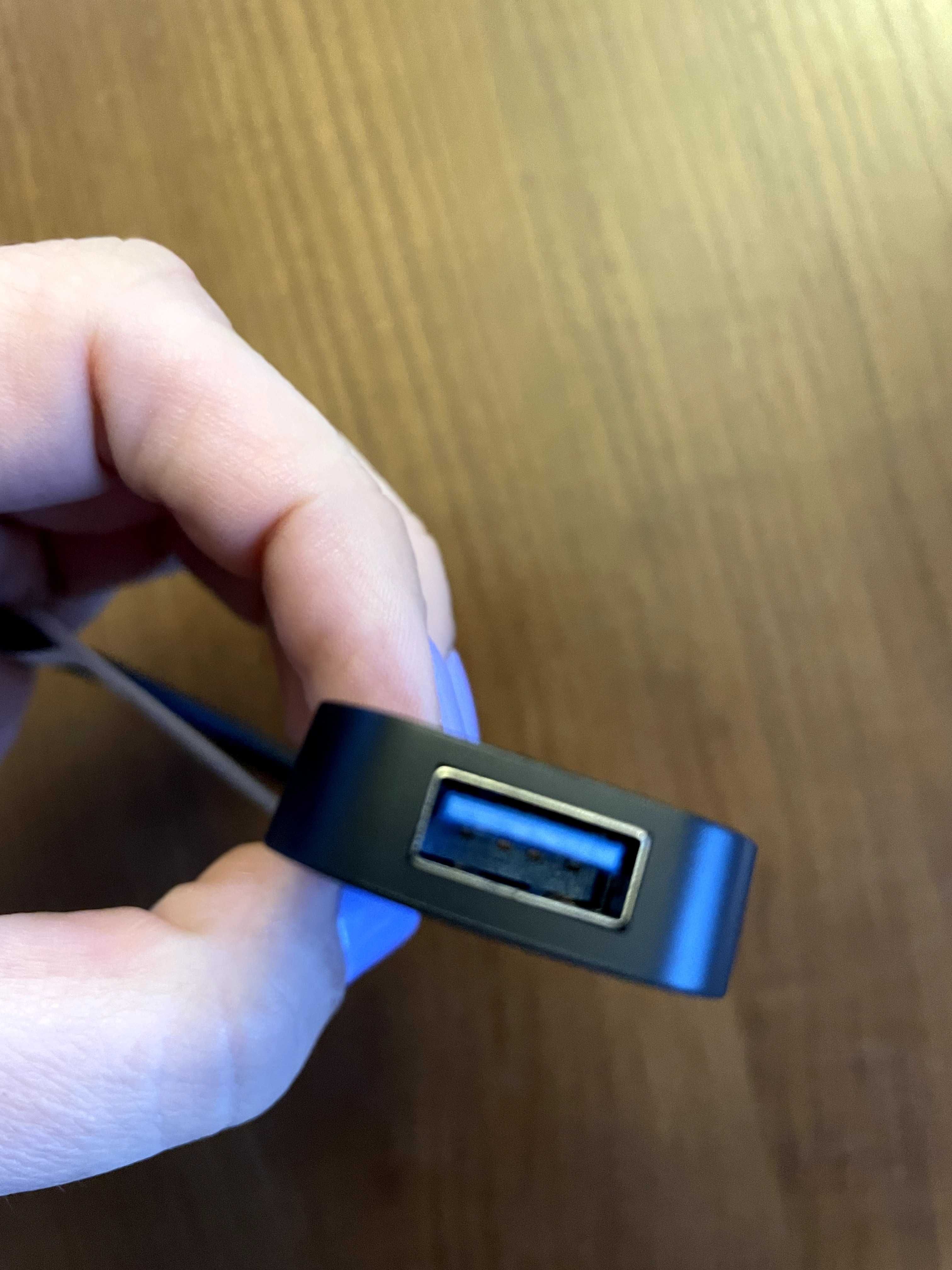 Hub USB 3.0, Beikell Hub USB 4 Porty Ultra Thin High Speed