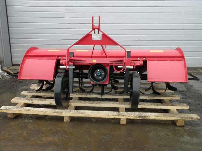 Грунтофреза польська Wirax 1.60м,  навісна фреза, почвофреза до Т 25