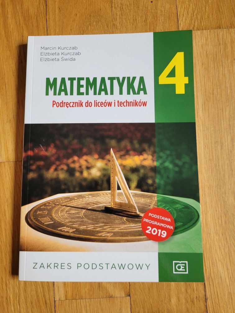 Matematyka 4 podręcznik do liceum i technikum